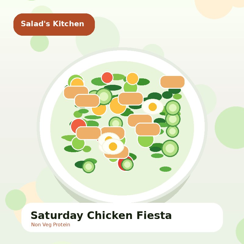 Saturday Chicken Fiesta Bowl
