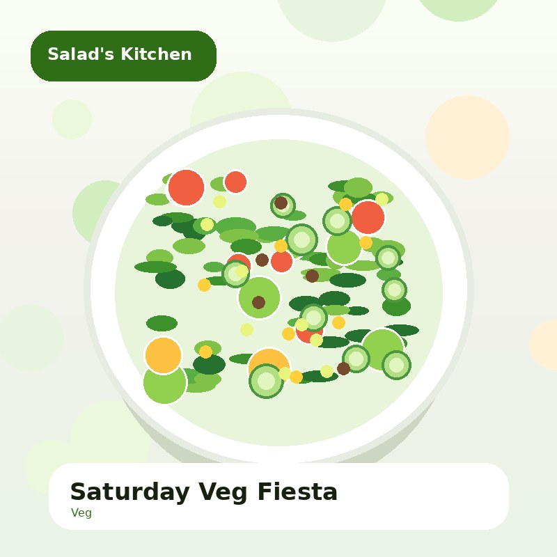 Saturday Veg Fiesta Bowl