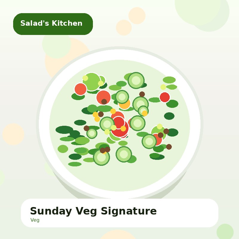 Sunday Veg Signature Bowl