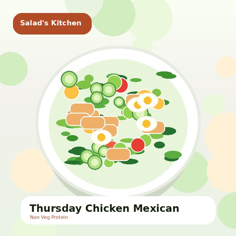 Thursday Chicken Mexican Bowl